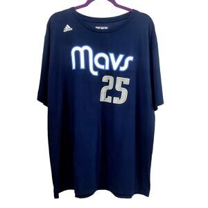 Adidas Mavs Tee #25 Orlando Parson's (retired)‎ Size 2X